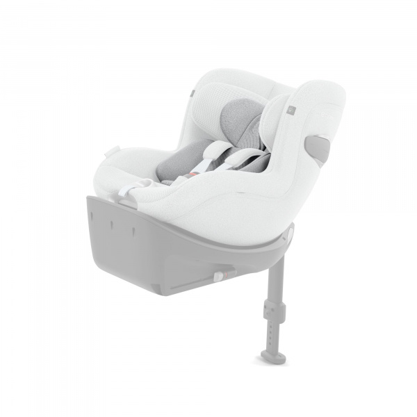 Siège auto sirona ti i-size tissu plus platinum white Cybex