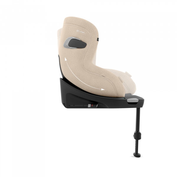 Siège auto sirona ti i-size tissu plus cozy beige Cybex