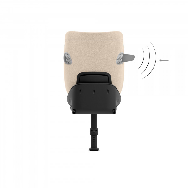 Siège auto sirona ti i-size tissu plus cozy beige Cybex