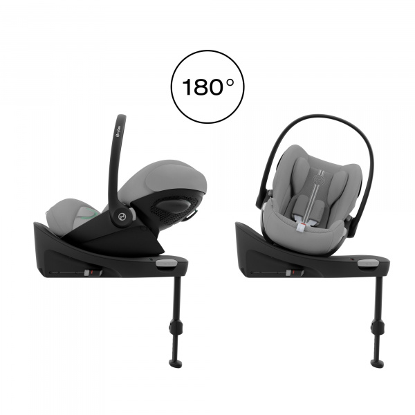 Siège auto cloud g i-size tissu plus stone grey Cybex