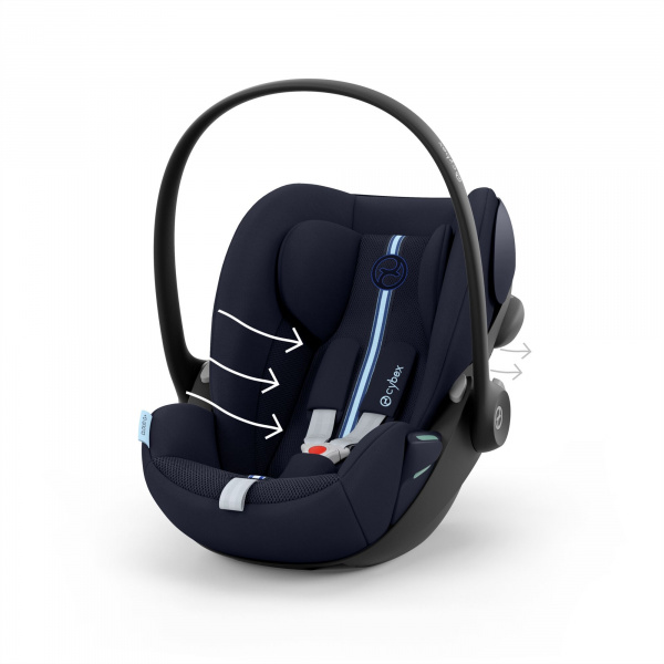 Siège auto cloud g i-size tissu plus ocean blue Cybex