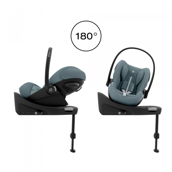 Siège auto cloud g i-size tissu plus stormy blue Cybex