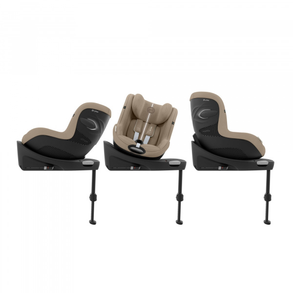 Siège auto sirona g i-size tissu plus almond beige Cybex