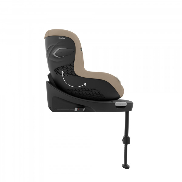 Siège auto sirona g i-size tissu plus almond beige Cybex
