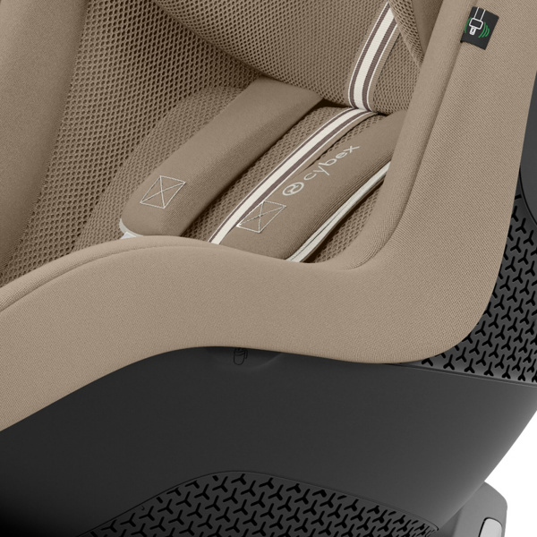 Siège auto sirona g i-size tissu plus almond beige Cybex