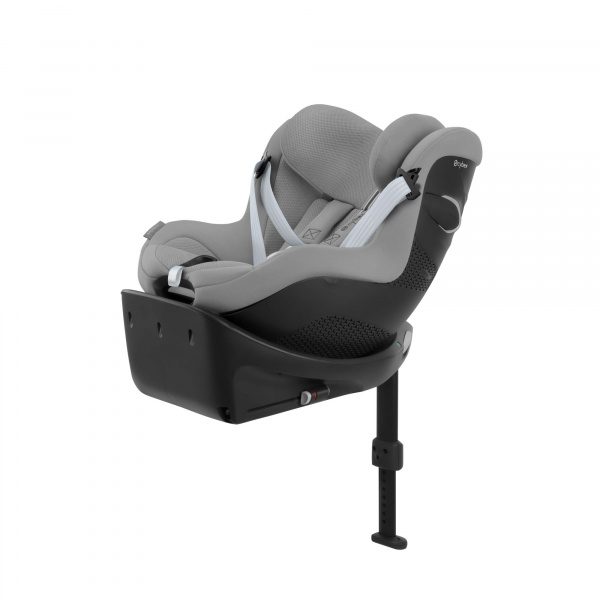 Siège auto sirona gi i-size tissu plus stone grey avec base intégrée Cybex