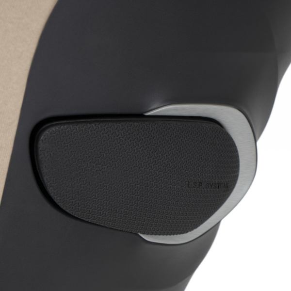 Siège auto sirona gi i-size tissu plus almond beige avec base intégrée Cybex