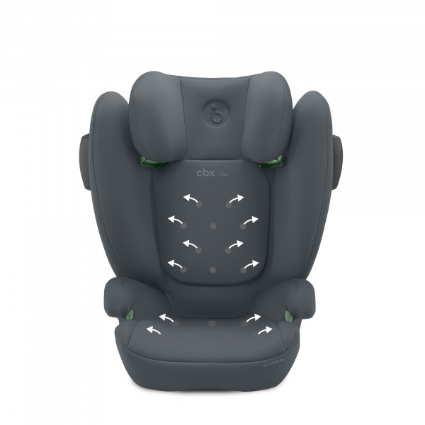 Siège auto solution b3 i-fix steel grey Cbx by cybex