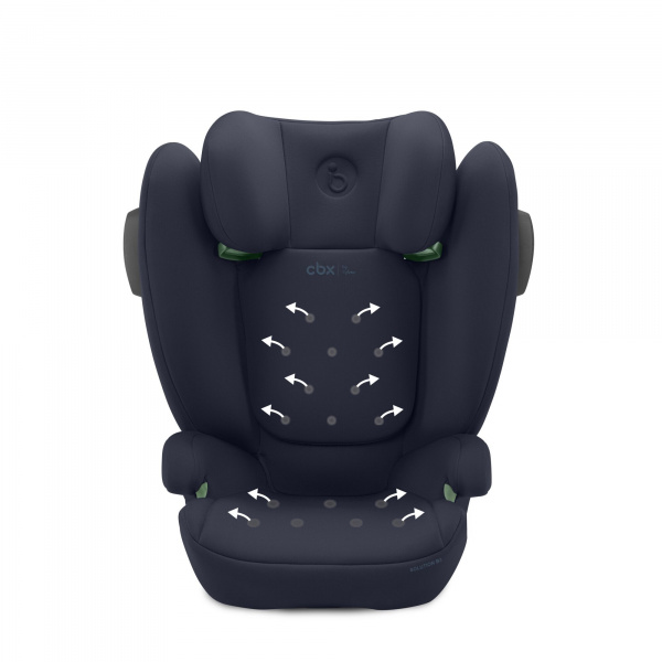 Siège auto solution b3 i-fix dynamic red Cbx by cybex