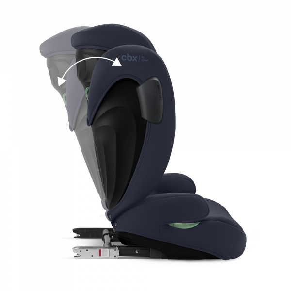 Siège auto solution b3 i-fix dynamic red Cbx by cybex
