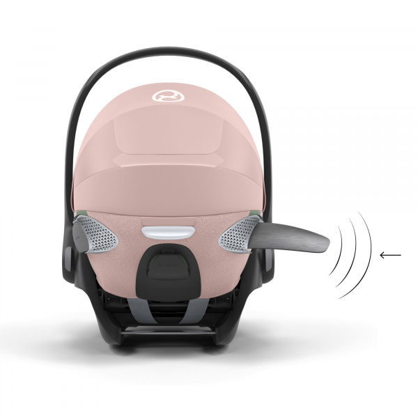 Siège auto cloud t i-size tissu plus peach pink Cybex