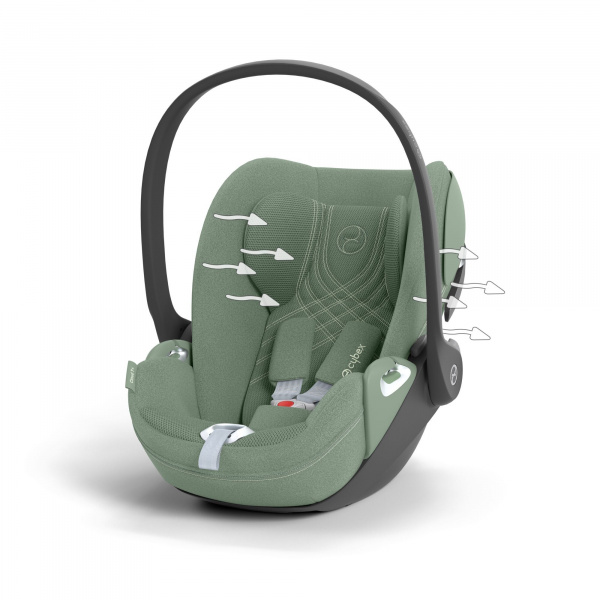 Siège auto cloud t i-size tissu plus peach pink Cybex