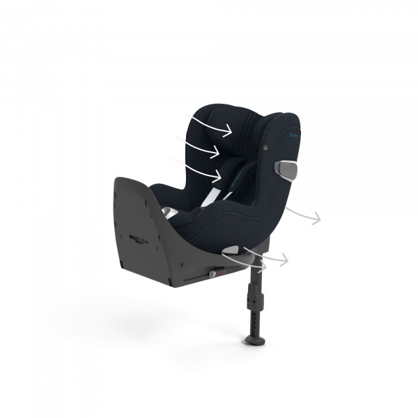 Siège auto sirona t i-size tissu plus nautical blue Cybex
