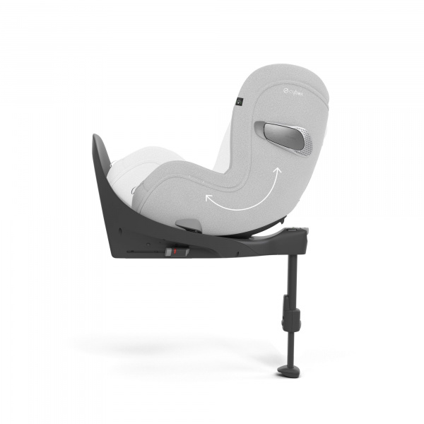 Siège auto sirona t i-size tissu plus platinum white Cybex