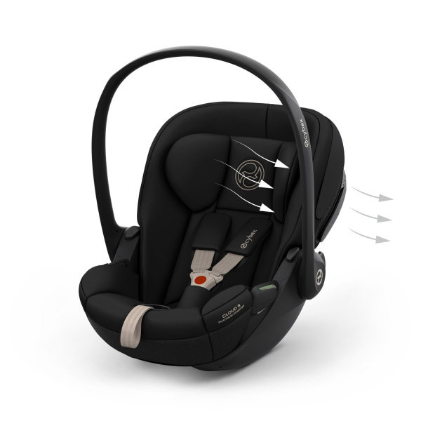 Siège auto cosy cybex cloud s comfort i-size sepia black Cybex
