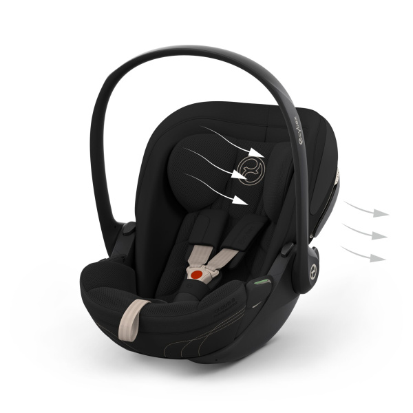 Siège auto cosy cybex cloud s style i-size sepia black Cybex