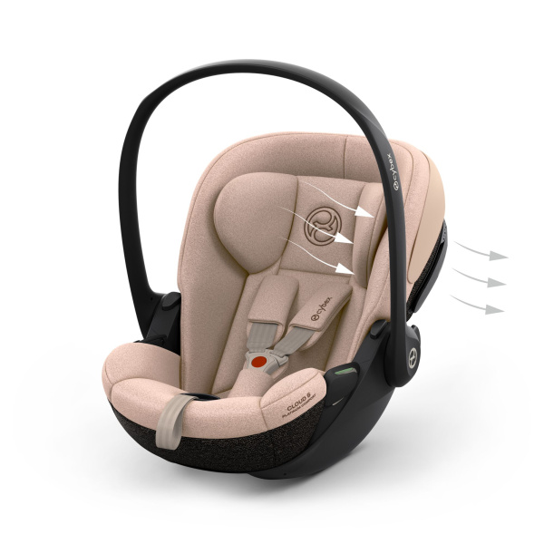 Siège auto cosy cybex cloud s comfort i-size cozy beige Cybex