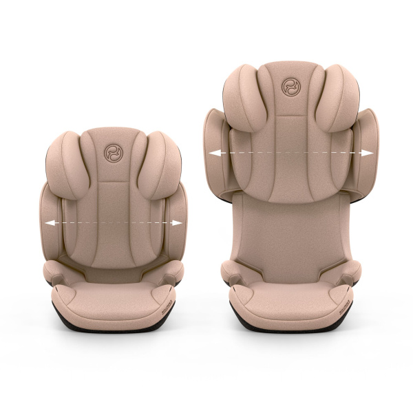 Siège auto réhausseur solution s comfort i-size cozy beige Cybex