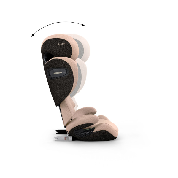Siège auto réhausseur solution s comfort i-size cozy beige Cybex