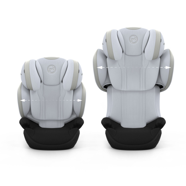 Siège auto réhausseur solution s style i-size misty grey Cybex