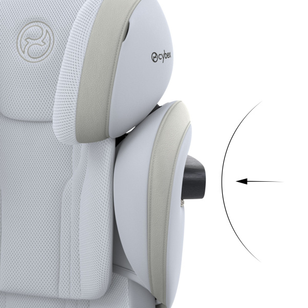 Siège auto réhausseur solution s style i-size misty grey Cybex