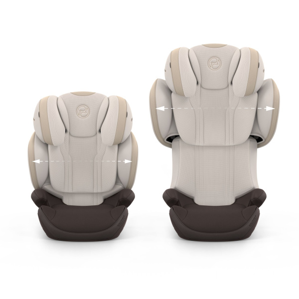 Siège auto réhausseur solution s style i-size amber brown Cybex