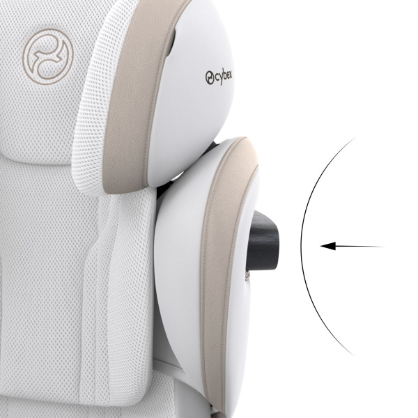 Siège auto réhausseur solution s style i-size off white Cybex