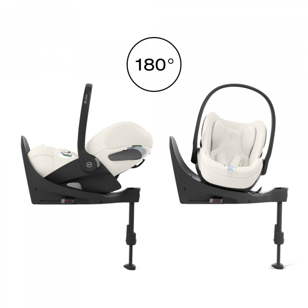 Siège auto cloud t i-size tissu plus off white Cybex