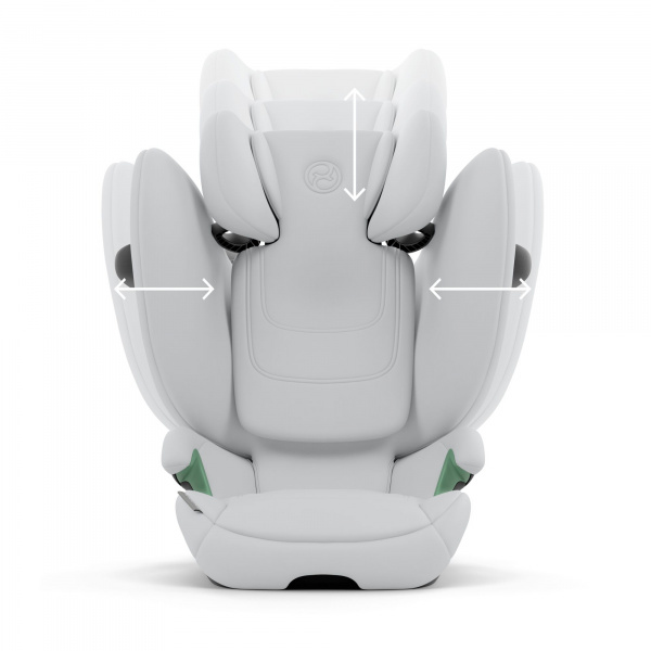 Siège auto pliable i-size solution g2 i-fix fog grey Cybex