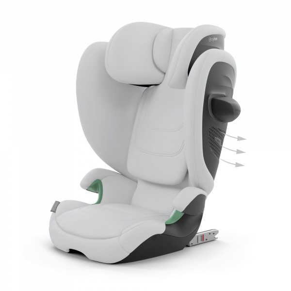 Siège auto pliable i-size solution g2 i-fix fog grey Cybex