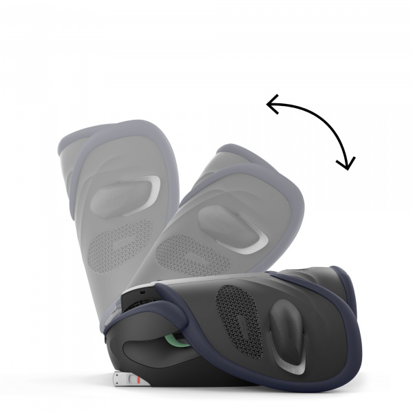 Siège auto pliable i-size solution g2 i-fix tissu plus ocean blue Cybex