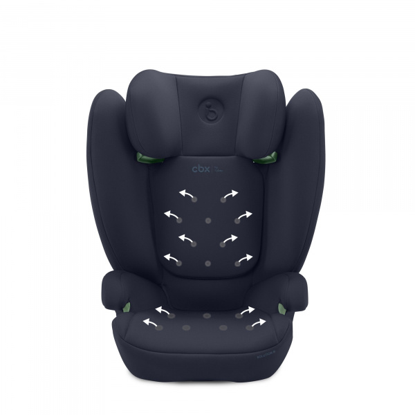 Siège auto solution b i-fix volcano black Cbx by cybex
