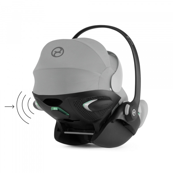 Siège auto cloud g3 i-size tissu plus stone grey Cybex