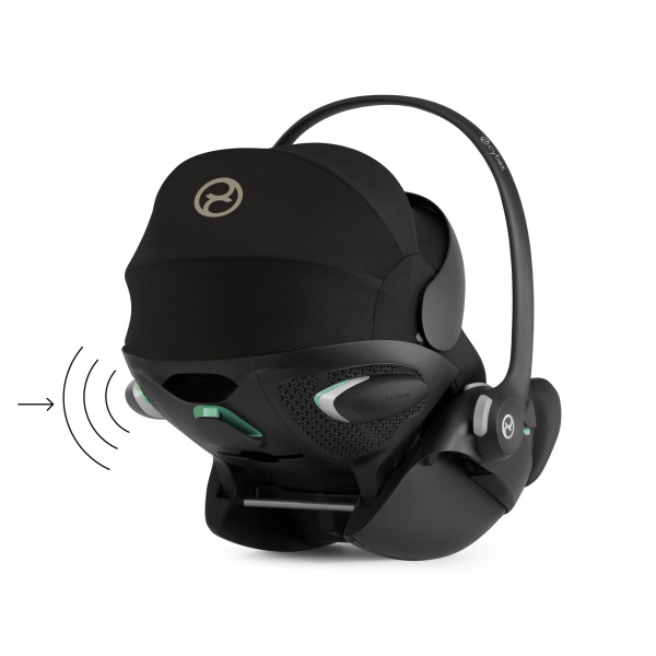 Siège auto cloud g3 i-size tissu plus moon black Cybex