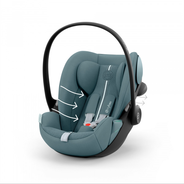 Siège auto cloud g3 i-size tissu plus stormy blue Cybex
