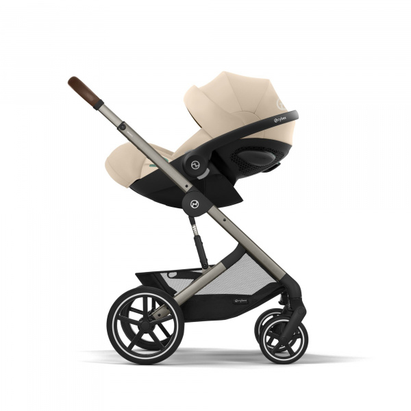 Siège auto cloud g3 i-size tissu plus almond beige Cybex