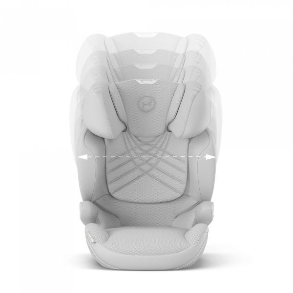 Siège auto solution t i-fix i-size tissu plus light grey Cybex