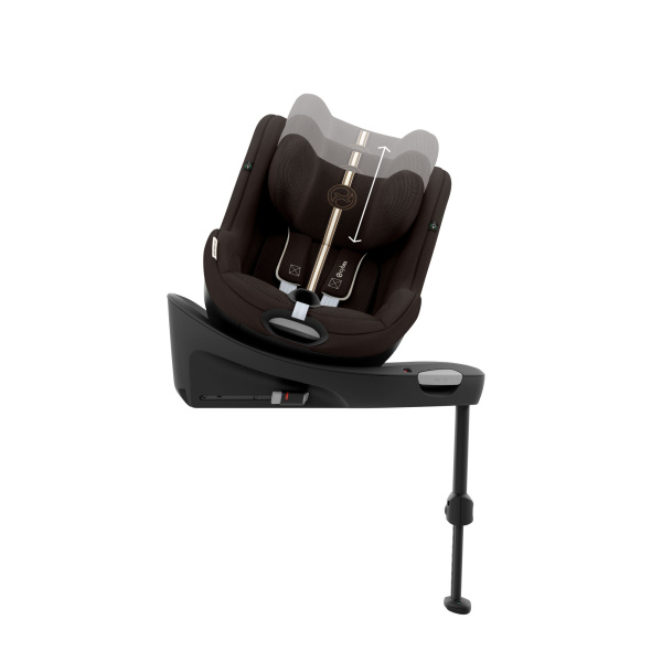 Siège auto sirona gi i-size tissu plus avec base intégrée chocolate brown Cybex