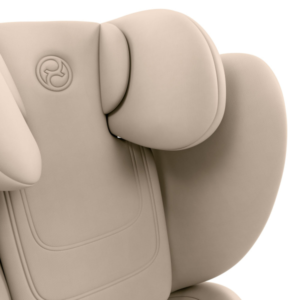 Siège auto pliable i-size solution g2 i-fix almond beige Cybex
