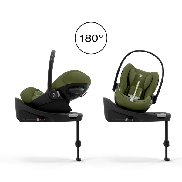 Siège auto cloud g3 i-size tissu plus moss green Cybex