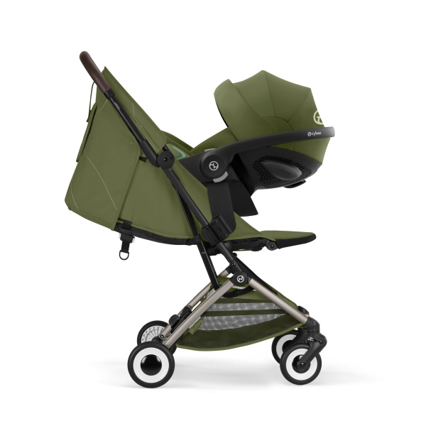 Siège auto cloud g3 i-size tissu plus moss green Cybex