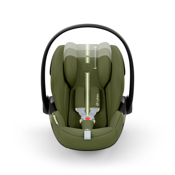 Siège auto cloud g3 i-size tissu plus moss green Cybex