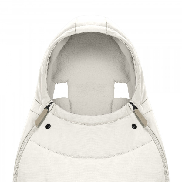 Chancelière poussette platinum peach pink Cybex