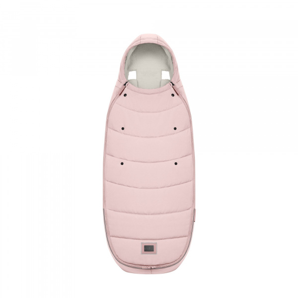 Chancelière poussette platinum peach pink Cybex
