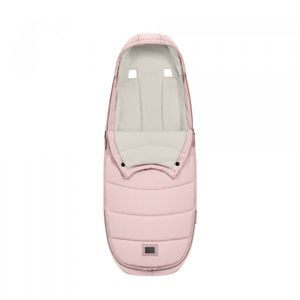 Chancelière poussette platinum peach pink Cybex