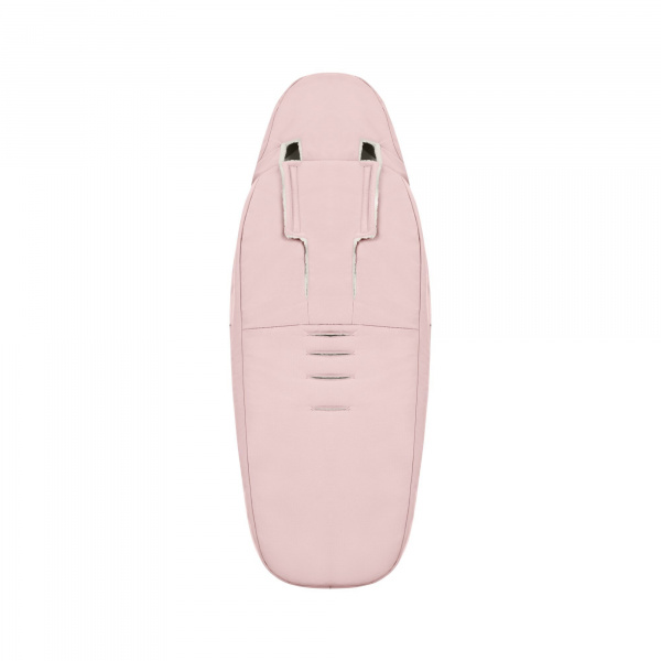 Chancelière poussette platinum peach pink Cybex