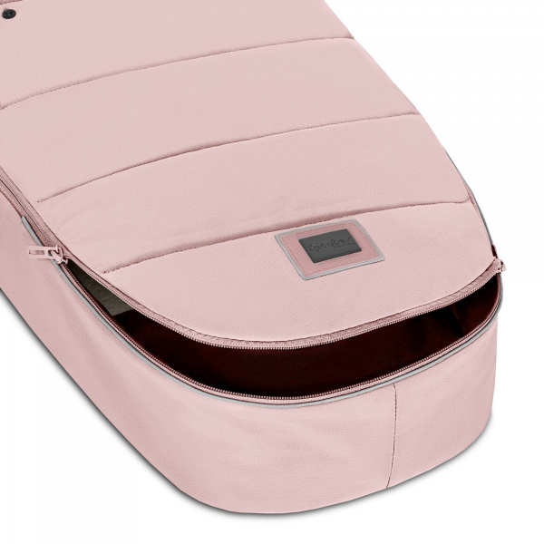 Chancelière poussette platinum peach pink Cybex