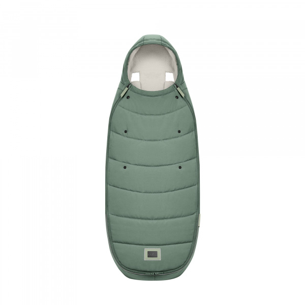 Chancelière poussette platinum leaf green Cybex