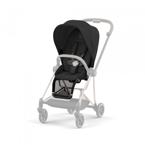 Habillage de siège pour poussette mios 3 sepia black Cybex