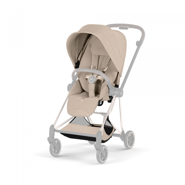 Habillage siège poussette mios 4 cozy beige Cybex